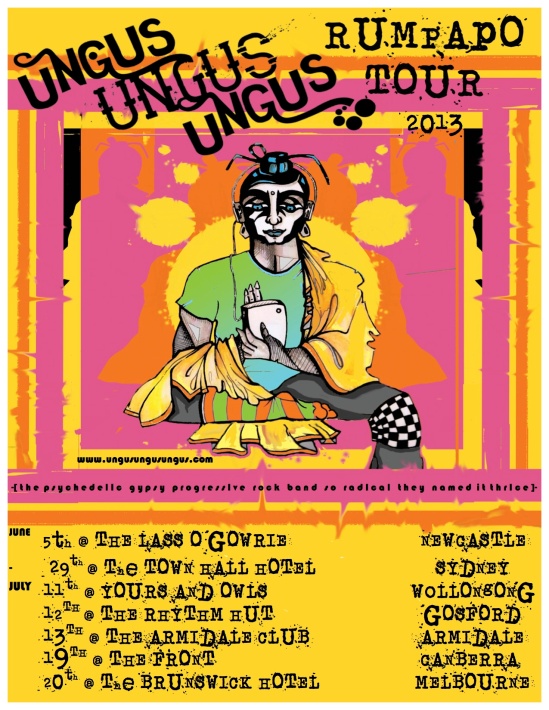 rumpapo tour poster